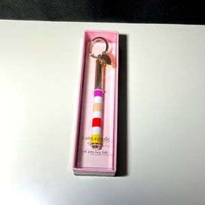 Kate Spade keychain pin